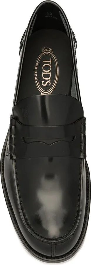 Tod'S Leather Classic Loafer Shoes - Image 2