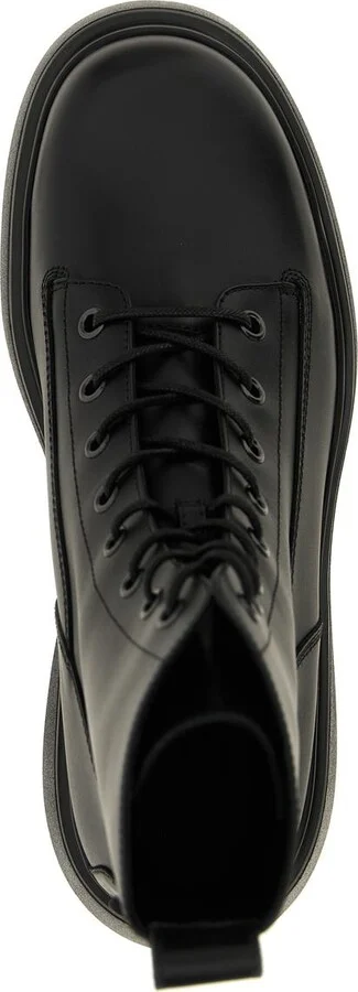 Tod'S Leather Combat Boots - Image 4
