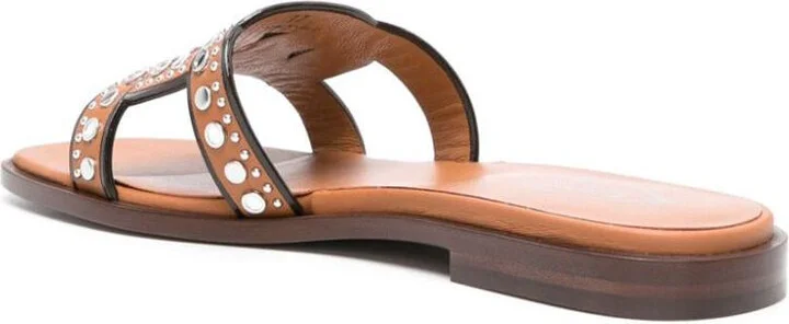 Tod'S Leather Flat Sandals - Image 2