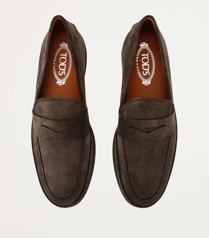 Tod's Leather Gomma Penny Loafers - Image 4