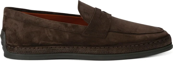 Tod's Leather Gomma Penny Loafers