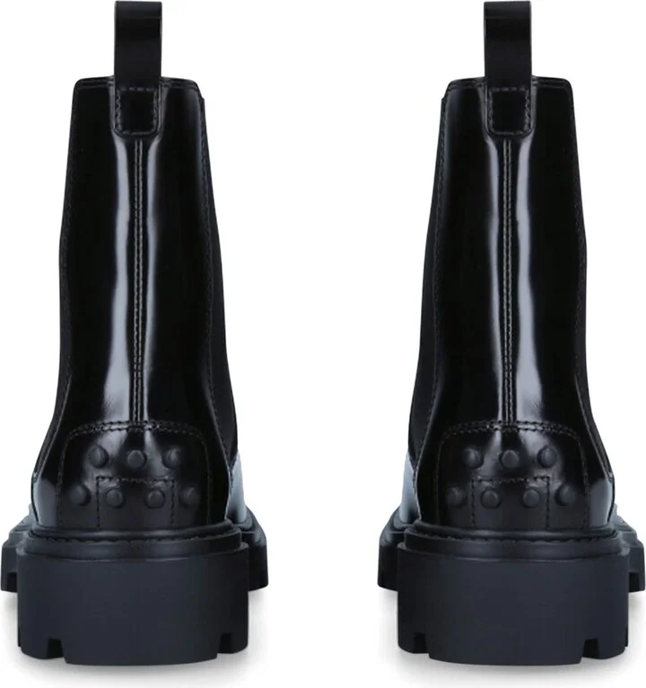 Tod's Leather Gomma Pesante Chelsea Boots - Image 2