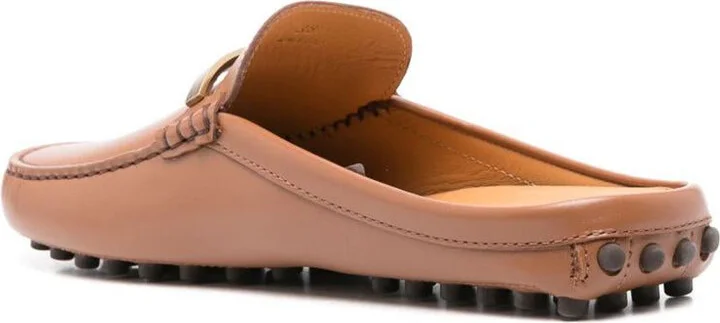 Tod'S Leather Gommino Slippers Shoes - Image 3