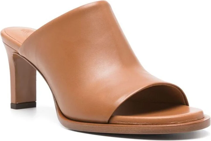 Tod'S Leather Heel Mules - Image 2