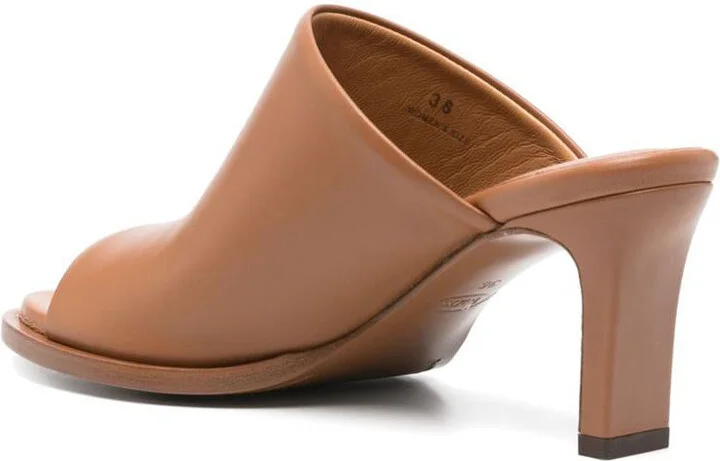 Tod'S Leather Heel Mules - Image 4