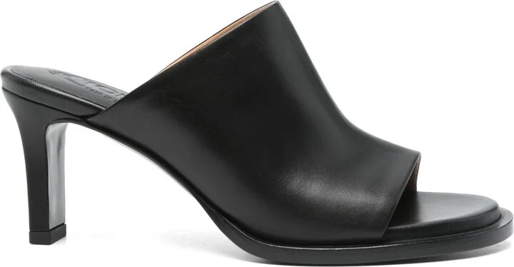 Tod's Leather Heel Mules
