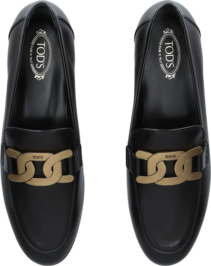 Tod's Leather Kate Loafers - Image 6