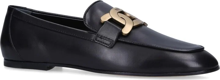 Tod's Leather Kate Loafers