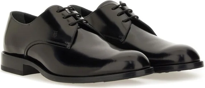 Tod'S Leather Lace-Up Derby Shoe - Image 2