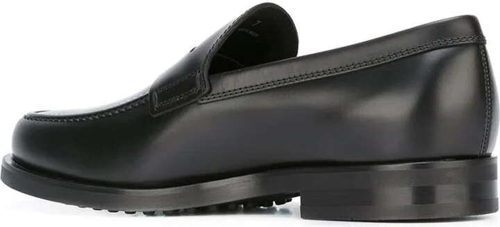 Tod'S Leather Loafer In Black - Image 3