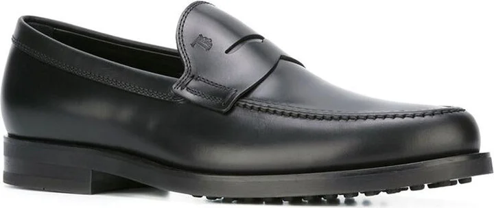 Tod'S Leather Loafer In Black - Image 4