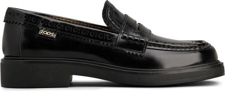 Tod'S Leather Loafer Shoes
