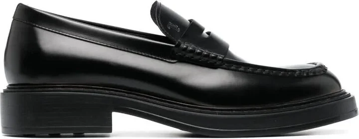 Tod'S Leather Loafer Shoes