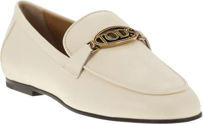 Tod'S Leather Loafer With Accessory - Image 2