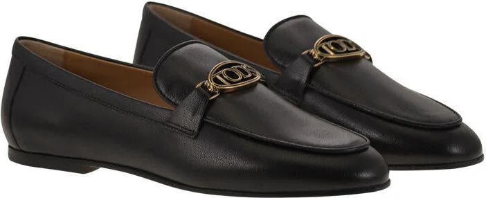 Tod'S Leather Loafer With Accessory - Image 4