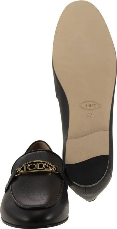 Tod'S Leather Loafer With Accessory - Image 5