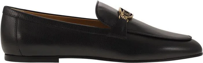 Tod'S Leather Loafer With Accessory