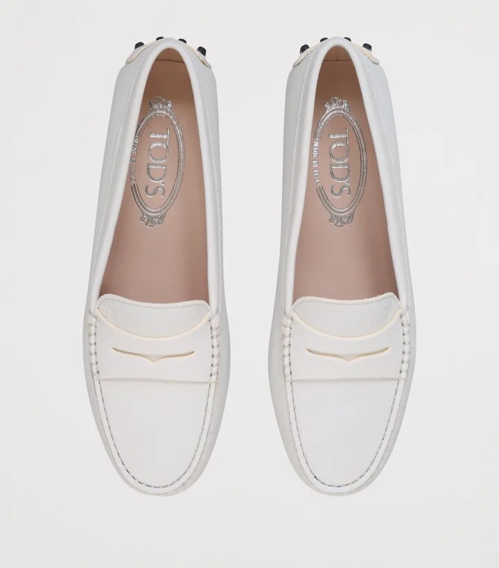 Tod's Leather Mocassino Loafers - Image 4