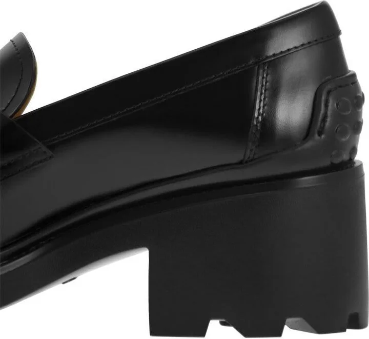 Tod'S Leather Moccasin With Carrarmato Bottom - Image 7
