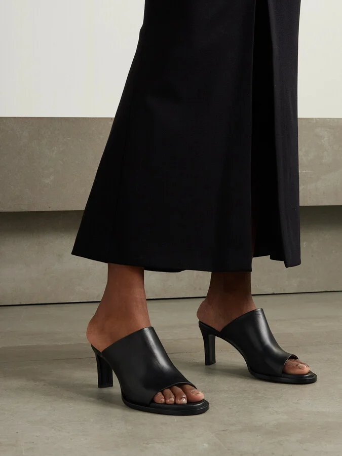 Tod's - Leather Mules - Black - Image 2