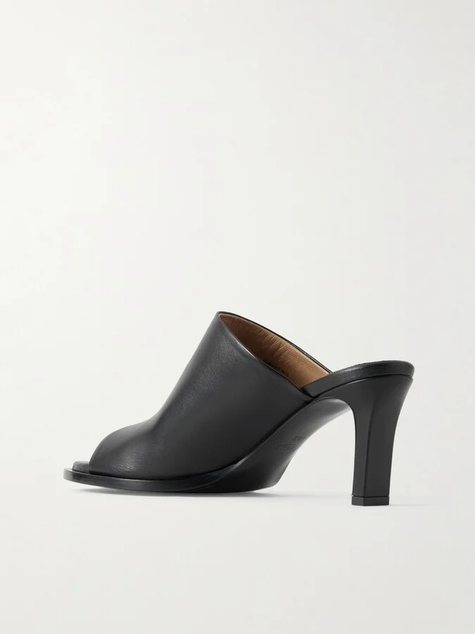 Tod's - Leather Mules - Black - Image 3