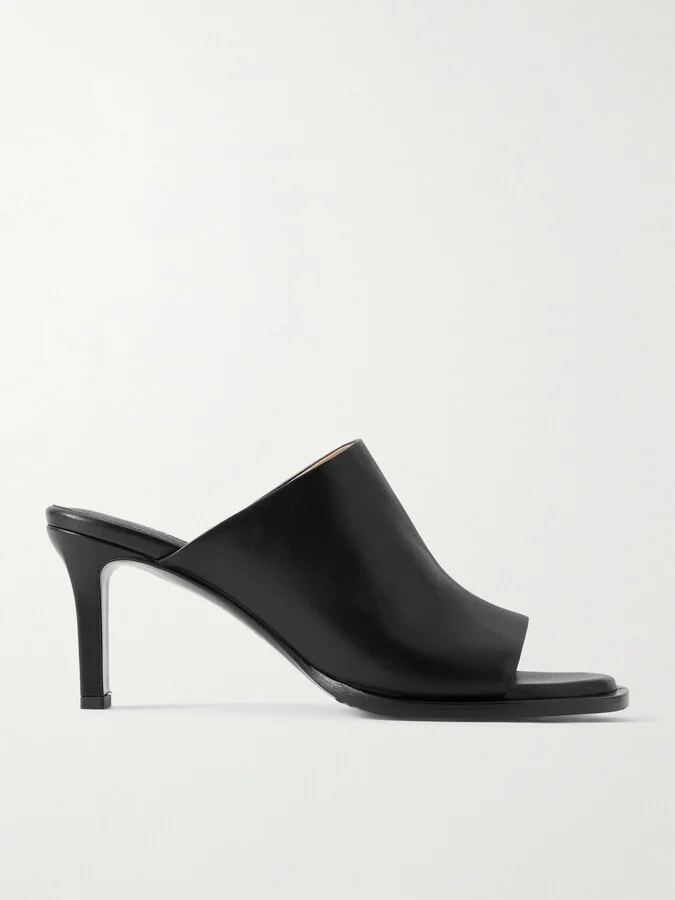 Tod's - Leather Mules - Black