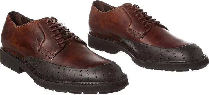 Tods Leather Oxford (Authentic Pre-Loved)