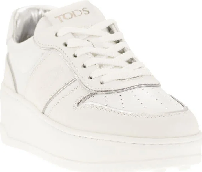 Tod'S Leather Platform Sneakers - Image 2