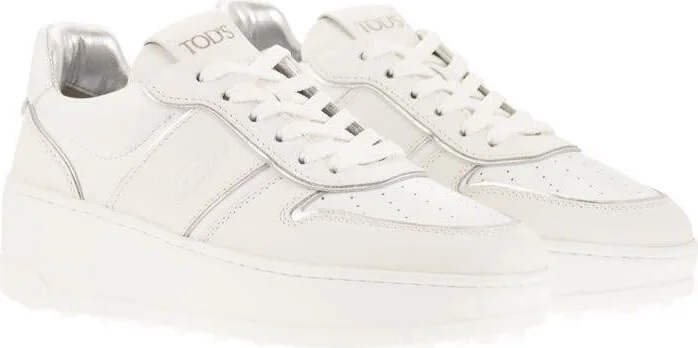 Tod'S Leather Platform Sneakers - Image 4
