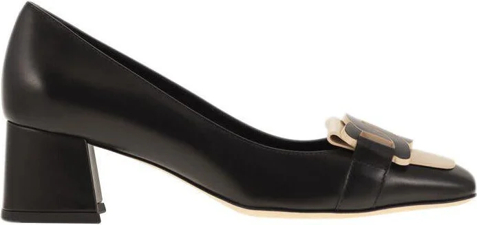 Tod'S Leather Pumps With Chain