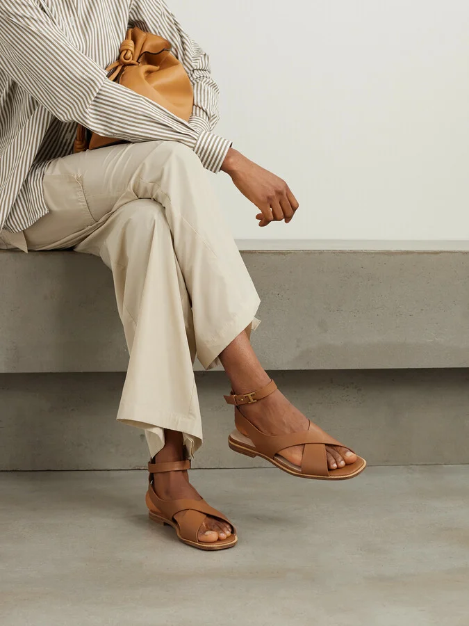 Tod's - Leather Sandals - Brown - Image 2
