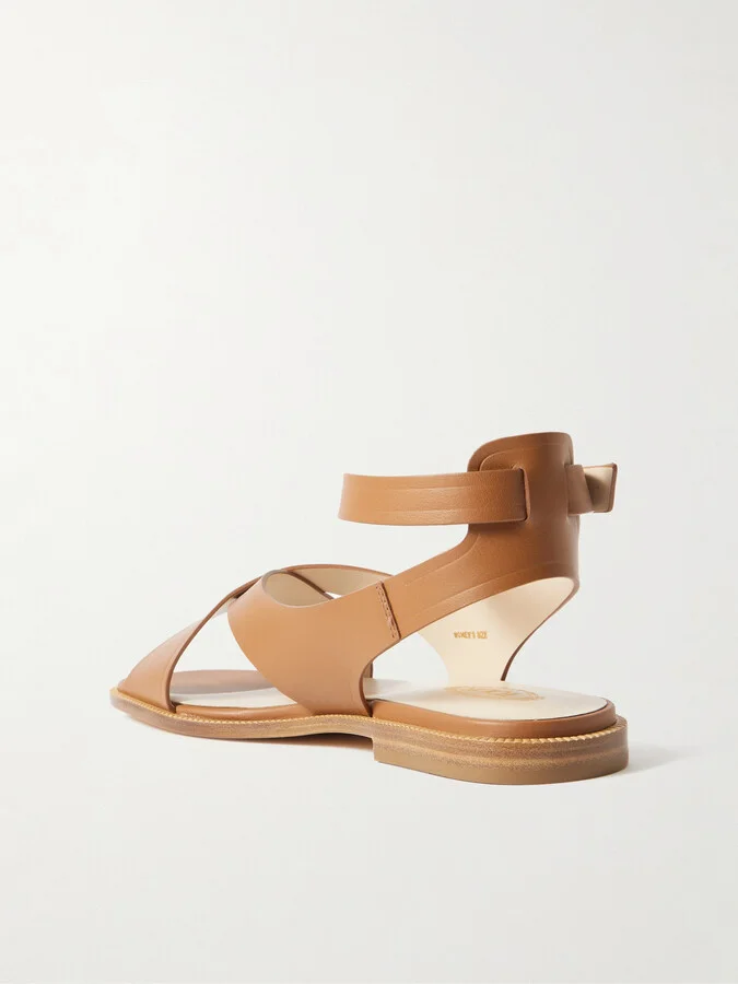 Tod's - Leather Sandals - Brown - Image 3