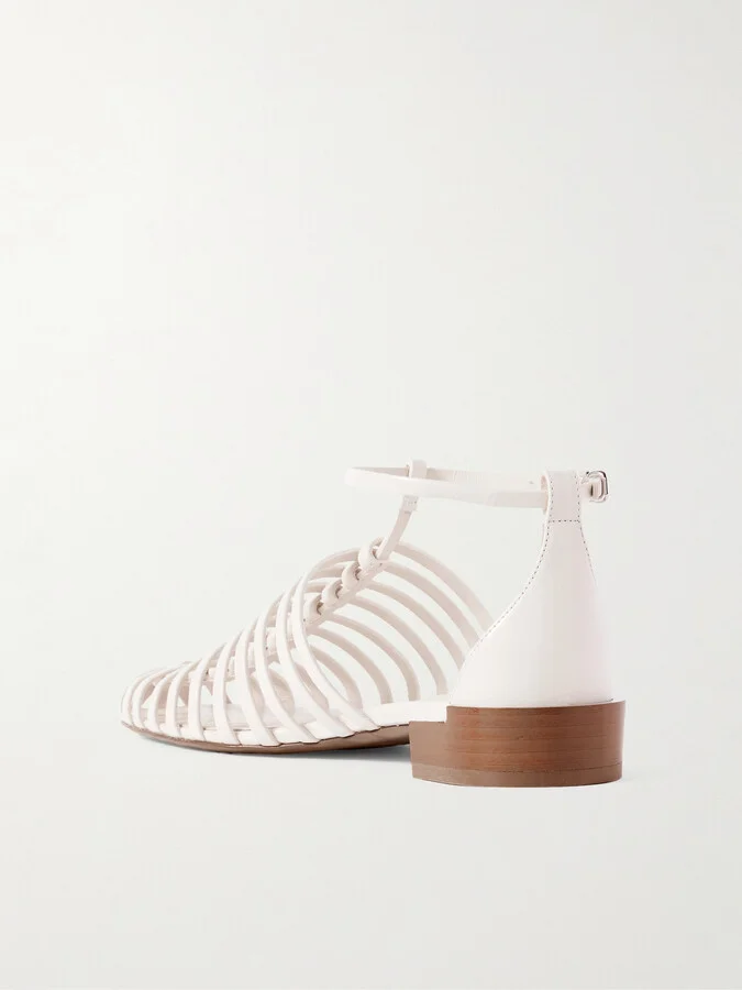 Tod's - Leather Sandals - White - Image 3