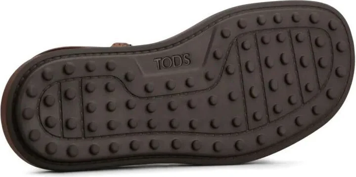Tod'S Leather Sandalwood Shoes - Image 4