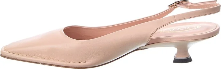 Tods Leather Slingback Pump - Image 2