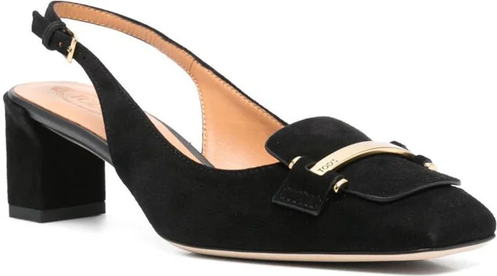 Tod'S Leather Slingback Pumps - Image 3