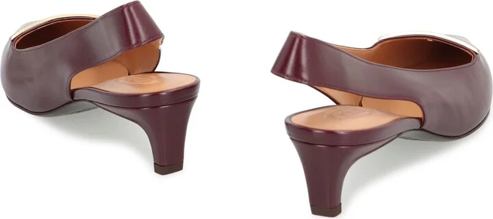 Tod'S Leather Slingback Pumps - Image 4
