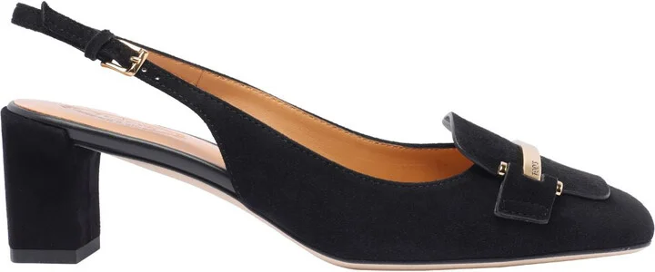 Tod'S Leather Slingback Pumps