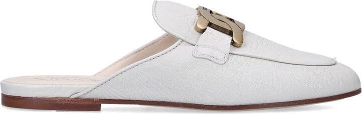 Tod's Leather Slippers - Image 3