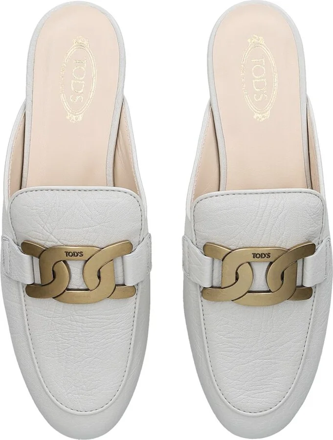 Tod's Leather Slippers - Image 4