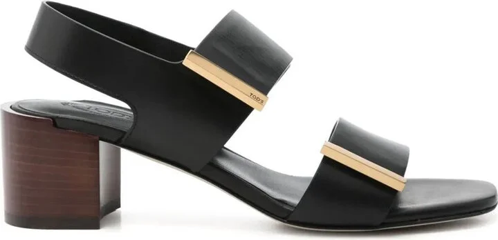 Tod'S Leather Strappy Sandals Shoes