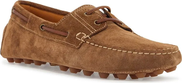 TOD'S light walnut leather driving moccasin made in italy - Image 4