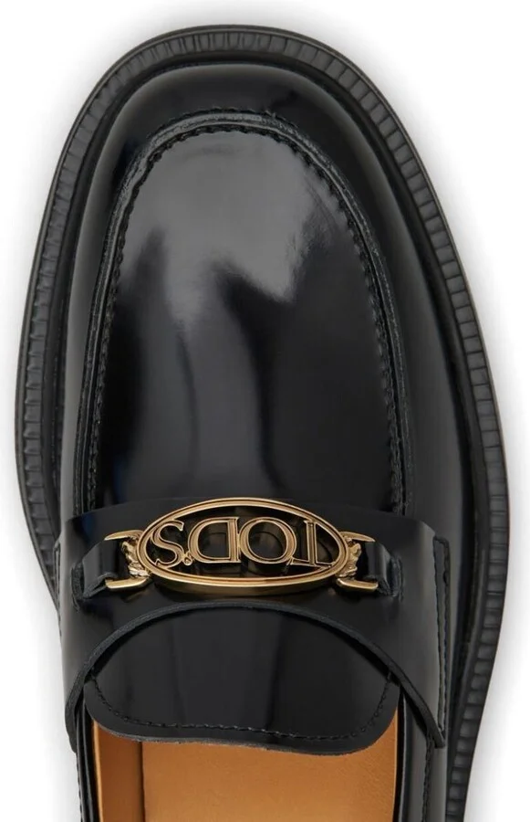 Tod'S Loafers With Clamp And Oval Logo Shoes - Image 5