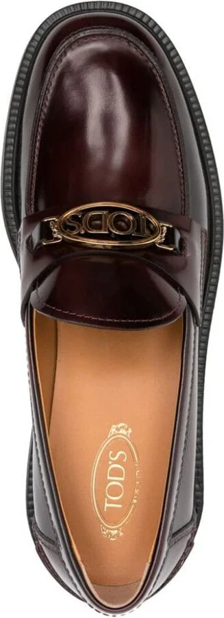 Tod'S Loafers With Clamp And Oval Logo Shoes - Image 3