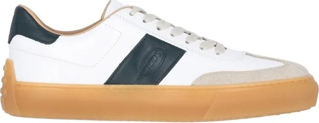 Tod's Log Embossed Lace-Up Sneakers