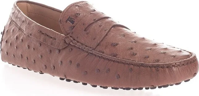 Tod's Logo Debossed Slip-On Loafers