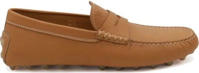 Tod's Logo Debossed Slip-On Loafers