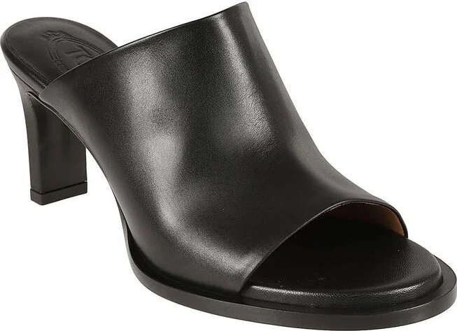 Tod's Logo Debossed Slip-On Mules