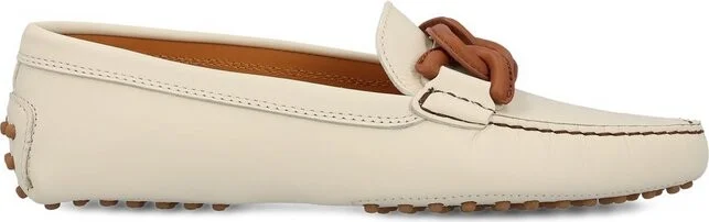 Tod's Logo Detailed Slip-On Loafers