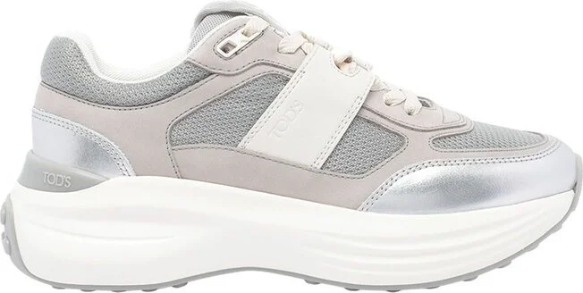 Tod's Logo Embossed Chunky Sneakers
